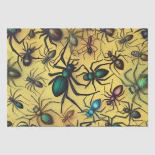 Arachnid Liebt Creepy Crawly Spinnen, Seidenpapier