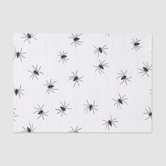 Arachnophobie (Spinnen) (Creepy Crawly Insects) Seidenpapier (Vorderseite)