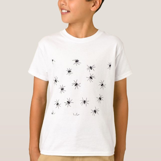 Arachnophobie (Spinnen) (Creepy Crawly Insects) T-Shirt (Vorderseite)