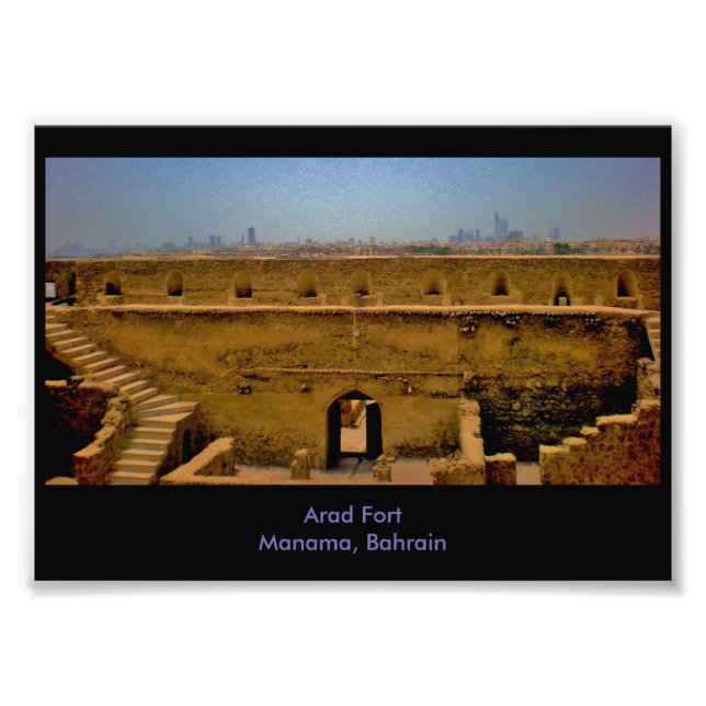 Arad Fort Fotodruck (Vorne)