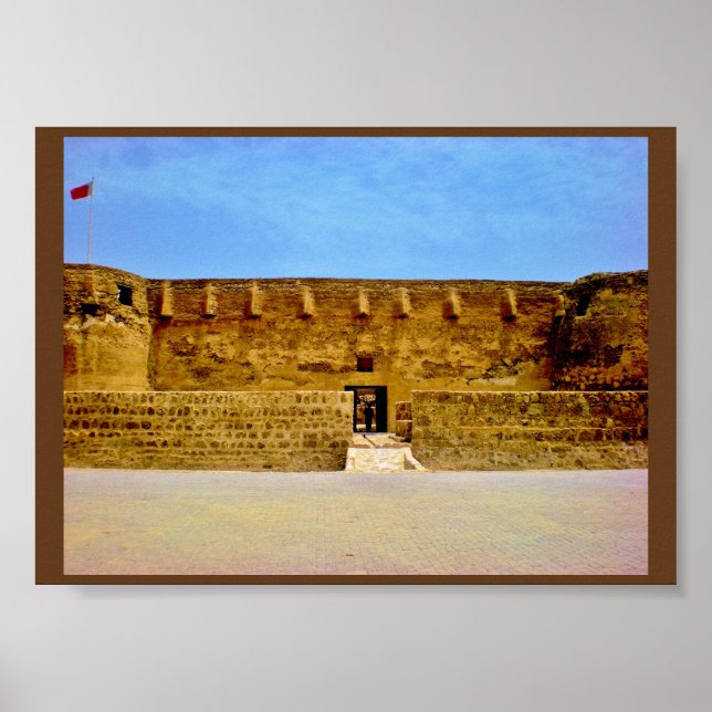 Arad Fort, Manama, Bahrain Poster (Vorne)