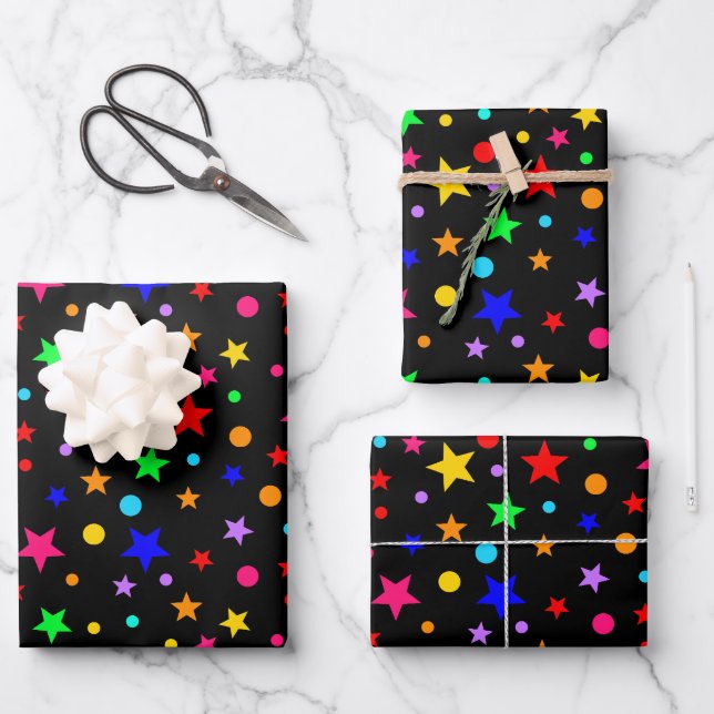 Arae Geschenkpapier Set (Vorderseite)