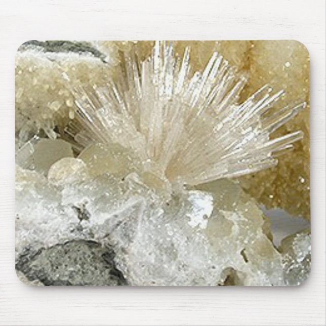 Aragonit und Quartz Mousepad (Vorne)