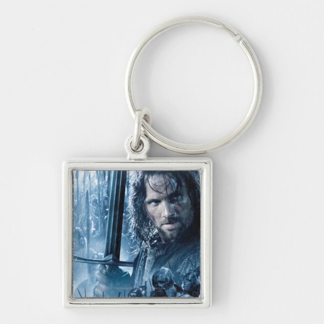 Aragorn gegen Orcs Schlüsselanhänger (Vorne)