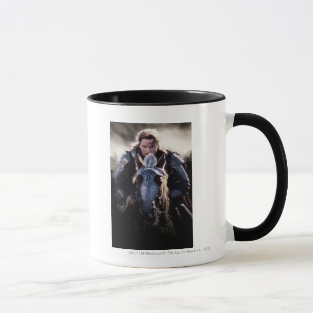 Aragorn Reitpferd Tasse (Rechts)