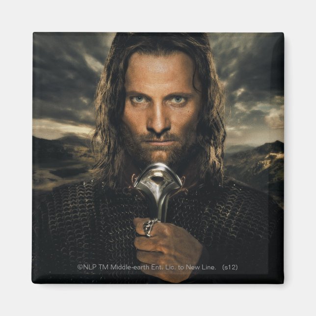 Aragorn Sword Down Magnet (Vorne)