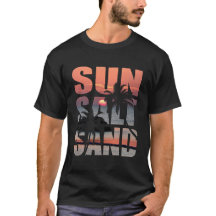 Araha Beach, Okinawa Sunset, Men's Basic T - Shirt