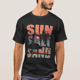 Araha Beach, Okinawa Sunset, Men's Basic T - Shirt