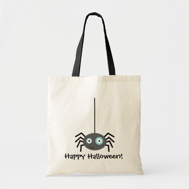 Araignée de dessin personnalisable astuce ou sac d (Devant)