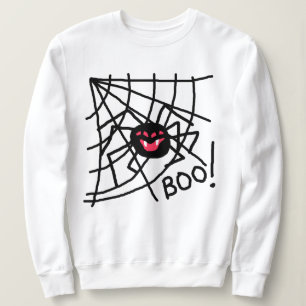 Araignée effrayante sur le Sweatshirt Halloween We