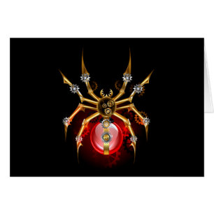 Araignée en vapeur noire