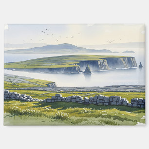 Aran Islands Ireland Travel Magnet