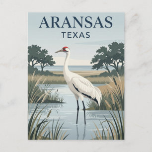 Aransas National Wildlife Refuge USA Postkarte