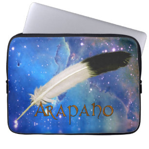 ARAPAHO Nation & Feather Outdoor-Space-Laptop-Sieb Laptopschutzhülle
