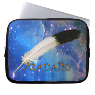 ARAPAHO Nation & Feather Outdoor-Space-Laptop-Sieb Laptopschutzhülle