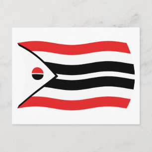 Arapaho-Stammesflagge Postkarte