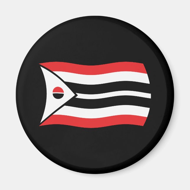 Arapaho Tribe Flag Magnet (Vorne)