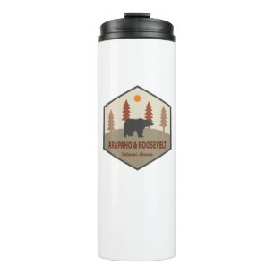 Arapaho und Roosevelt National Forests Bären Thermosbecher