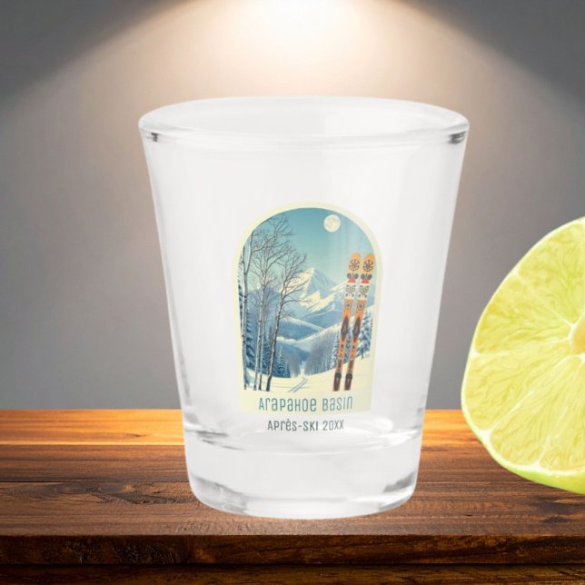 Arapahoe Basin Colorado  Shot glass Schnapsglas (Von Creator hochgeladen)