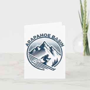 Arapahoe Basin Colorado Skigebiet Wintersport Karte
