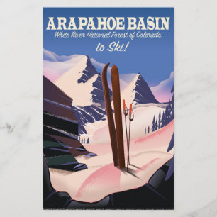 Arapahoe Basin, White River National Forest Skigeb Briefpapier
