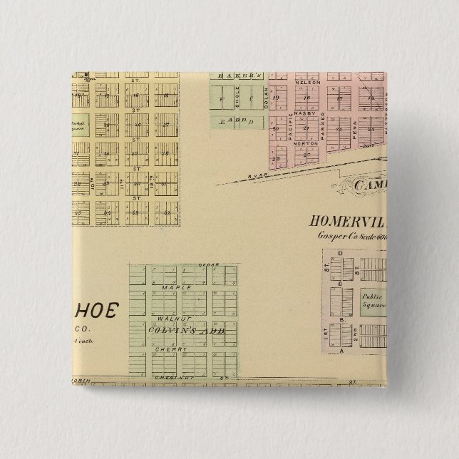 Arapahoe, Nebraska Button (Vorderseite)