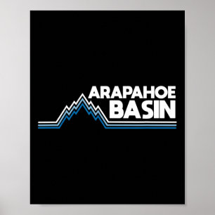 Arapahoe Sin Snowboarden Skifahren Snowboarder Poster