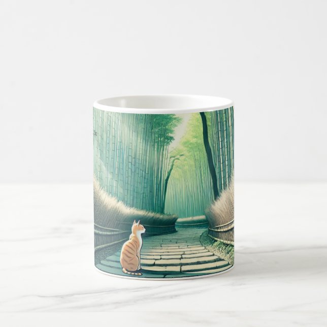 Arashiyama Japan Kyōto Bambuswald Kaffeetasse (Mittel)
