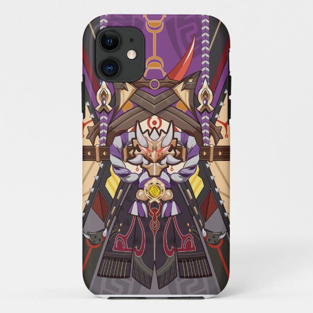 Arataki Itto Genshin Impact Case-Mate iPhone Hülle (Rückseite)