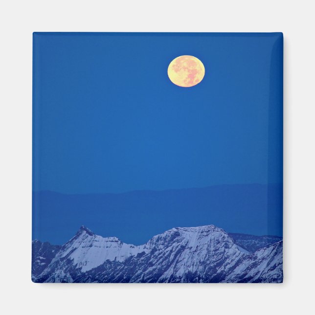 Aravis Mountains | Mont-Blanc-Bereich Magnet (Vorne)