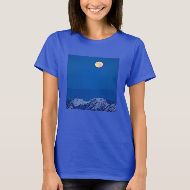 Aravis Mountains | Mont-Blanc-Bereich T-Shirt (Vorderseite)