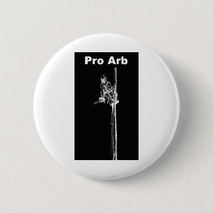 Arb Art Arborist Tree Chirurg Chainsaw Landschaft Button