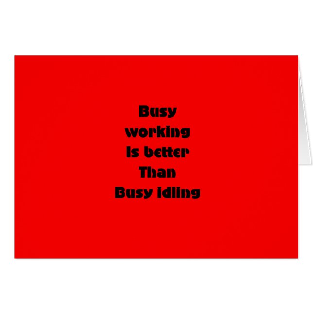 Arbeit (Vorderseite (Horizontal))