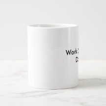 Arbeit an der Zuhause Daddy-Tasse