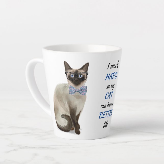 Arbeit für meine Siamkatze Milchtasse (Linke Ecke)