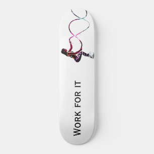 Arbeit für sie - Schlachtfelder Fitness Schwarz un Skateboard