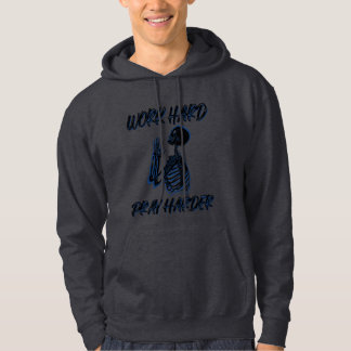 Arbeit harter Beten härter Hoodie