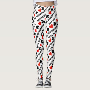Arbeit ist für Menschen, die nicht Bridge-Spaß spi Leggings