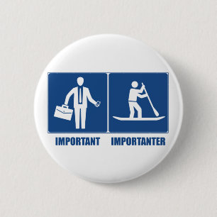 Arbeit ist wichtiges, Standup Schaufeln ist Button