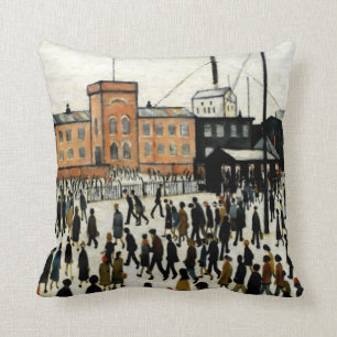 Arbeit L.S Lowry Kissen