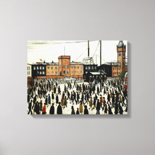 Arbeit L.S Lowry Leinwanddruck