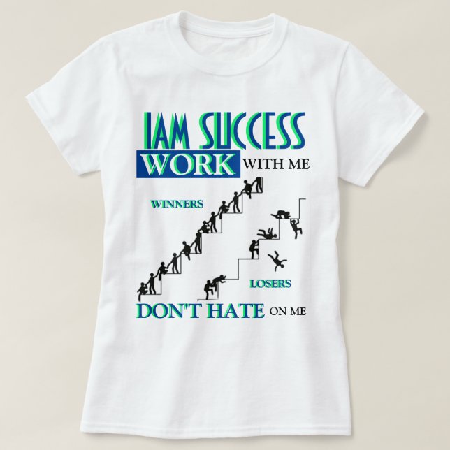 ARBEIT MIT MIR T-Shirt (Design vorne)