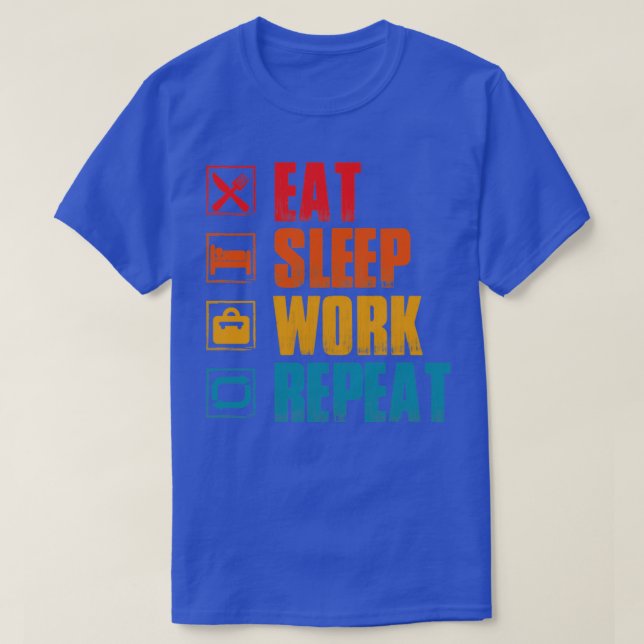 Arbeit T-Shirt (Design vorne)