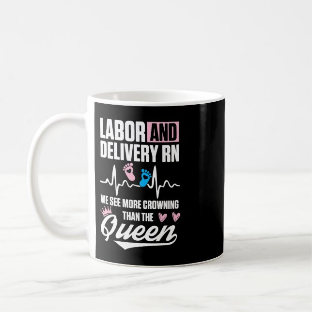 Arbeit und Lieferung Krankenversicherung Kronen L& Kaffeetasse (Links)
