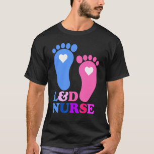 Arbeit und Lieferung L&D Krankenwagen Squad Baby D T-Shirt