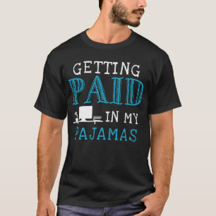 Arbeit von Zuhause Funny Home Job T-Shirt