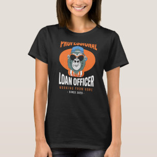 Arbeit von Zuhause-Kreditreferenten Hypothekendarl T-Shirt