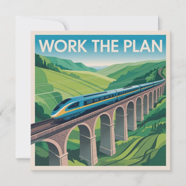 Arbeite den Plan Karte (Vorderseite)