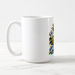 Arbeite Hart Bleib Demütig Krone Motivationsdesign Kaffeetasse