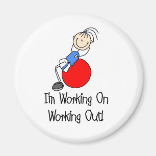 Arbeiten an einem Magnet